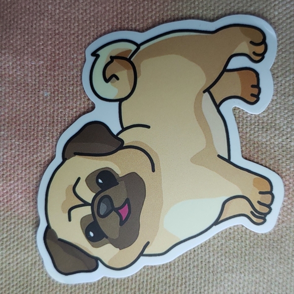 Other - (M) Pug Dog Sticker Doggie Dog Mom Puppy